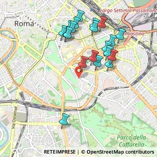 Mappa Via Beata Maria de Mattias, 00183 Roma RM, Italia (1.111)