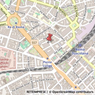 Mappa Piazza San Donà di Piave, 10, 00182, 00182 Roma, Roma (Lazio)
