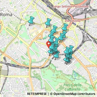 Mappa Via Pompei, 00183 Roma RM, Italia (0.713)