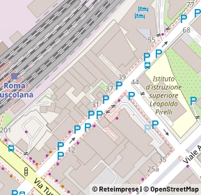 Mappa Via Assisi, 00182 Roma RM, Italia (0.06923)