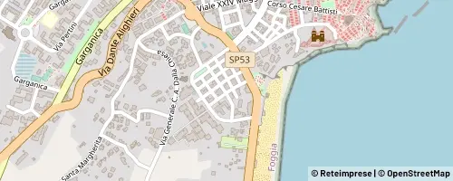 Mappa Vieste