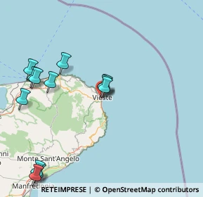 Mappa Via Pizzomunno, 71019 Vieste FG, Italia (19.81833)