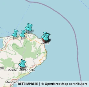 Mappa Via Pizzomunno, 71019 Vieste FG, Italia (11.72462)