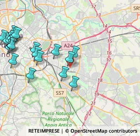 Mappa Via Carpineto, 00172 Roma RM, Italia (5.445)