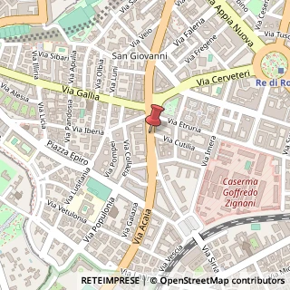 Mappa Via Britannia, 29, 00183 Roma, Roma (Lazio)