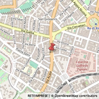 Mappa Via Britannia, 00183 Roma RM, Italia, 00183 Roma, Roma (Lazio)