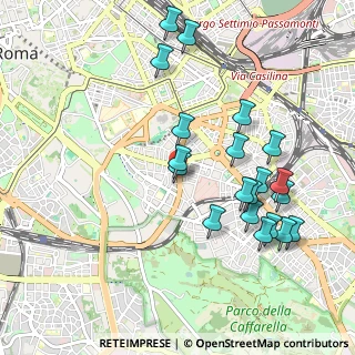 Mappa Via Britannia, 00183 Roma RM, Italia (1.0875)