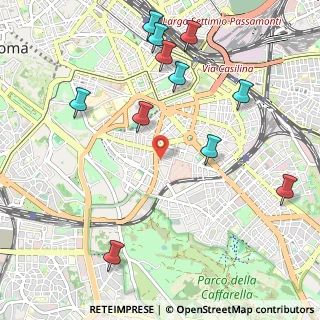 Mappa Via Dacia, 00183 Roma RM, Italia (1.30364)