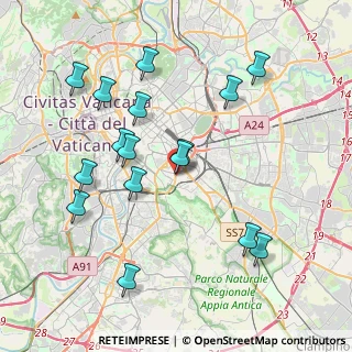 Mappa Via Dacia, 00183 Roma RM, Italia (4.33125)