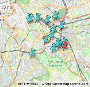 Mappa Via Altino, 00183 Roma RM, Italia (1.54313)