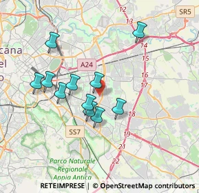 Mappa 00172 Roma RM, Italia (3.34727)