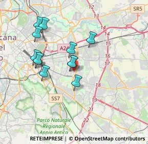 Mappa 00172 Roma RM, Italia (3.47167)