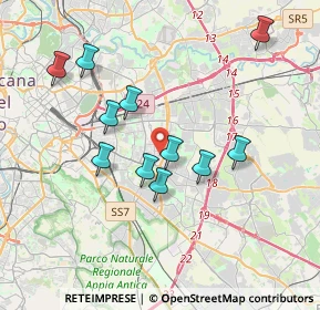 Mappa 00172 Roma RM, Italia (3.64364)