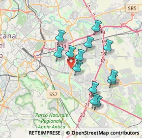Mappa 00172 Roma RM, Italia (3.39231)