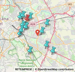 Mappa 00172 Roma RM, Italia (3.76429)