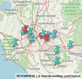 Mappa 00172 Roma RM, Italia (12.99667)