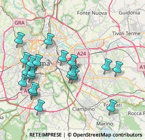 Mappa 00172 Roma RM, Italia (8.701)