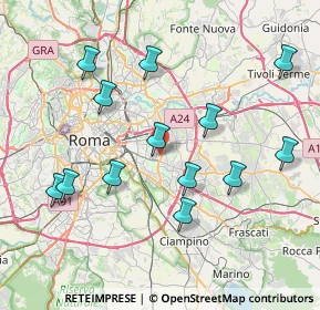 Mappa 00172 Roma RM, Italia (8.51846)