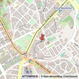 Mappa Via Annia Faustina, 58, 00153 Roma, Roma (Lazio)