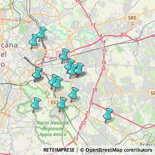 Mappa Via degli Olmi, 00172 Roma RM, Italia (3.91786)