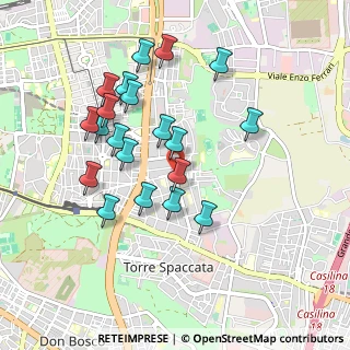 Mappa Via degli Olmi, 00172 Roma RM, Italia (0.9465)