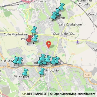Mappa Via Sant'Alessio in Aspromonte, 00132 Roma RM, Italia (2.427)