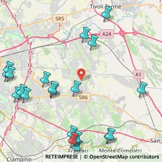 Mappa Via Sant'Alessio in Aspromonte, 00132 Roma RM, Italia (6.453)