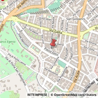 Mappa Via Pandosia, 43, 00183 Roma, Roma (Lazio)