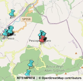 Mappa Pescopennataro, 86080 Pescopennataro IS, Italia (1.94545)