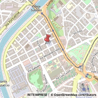 Mappa Piazza Testaccio, 20, 00153 Roma, Roma (Lazio)
