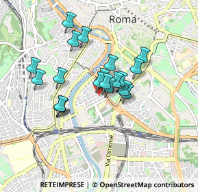 Mappa Via Alessandro Volta, 00153 Roma RM, Italia (0.727)