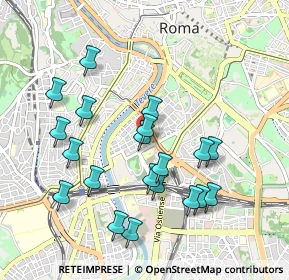 Mappa Via Alessandro Volta, 00153 Roma RM, Italia (1.022)