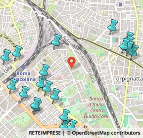 Mappa Via Lugnano in Teverina, 00181 Roma RM, Italia (0.771)