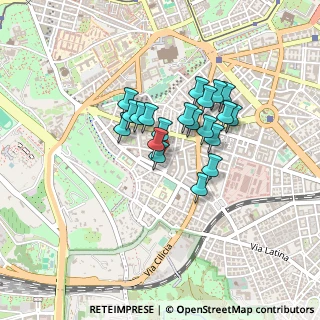 Mappa Piazza Epiro, 00183 Roma RM, Italia (0.328)
