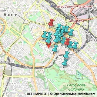 Mappa Piazza Epiro, 00183 Roma RM, Italia (0.7145)
