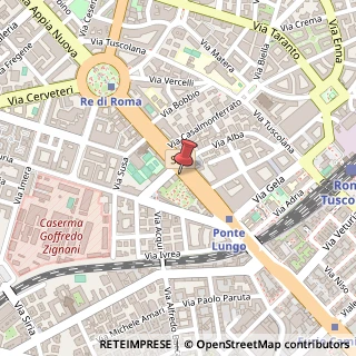 Mappa Via Appia Nuova, 276, 00183 Roma, Roma (Lazio)