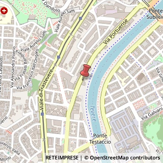 Mappa Via Portuense, 81, 00153 Roma, Roma (Lazio)