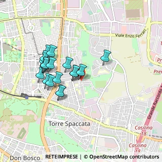 Mappa Via Liberato Sabbati, 00172 Roma RM, Italia (0.8255)