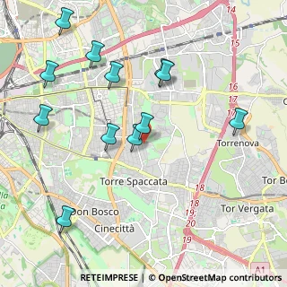 Mappa Via Liberato Sabbati, 00172 Roma RM, Italia (2.37167)