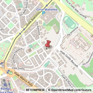 Mappa Via Leon Battista Alberti, 11, 00153 Roma, Roma (Lazio)