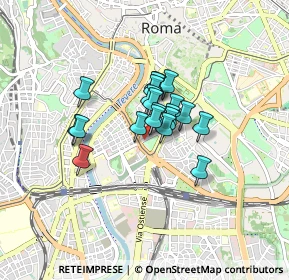 Mappa Viale Manlio Gelsomini, 00153 Roma RM, Italia (0.536)