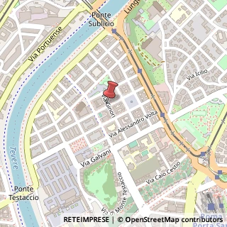 Mappa Via Ginori, 10, 00153 Roma, Roma (Lazio)