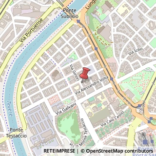 Mappa Via Aldo Manuzio, 44, 00153 Roma, Roma (Lazio)