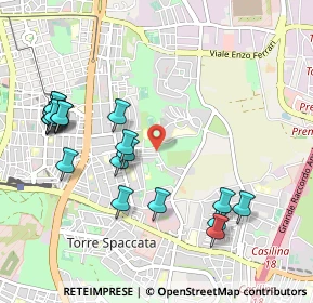 Mappa Via Pietro Castelli, 00172 Roma RM, Italia (1.194)