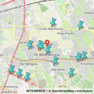 Mappa Via Gualtieri Sicaminò, 00133 Roma RM, Italia (2.67538)
