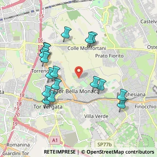Mappa Via Gualtieri Sicaminò, 00133 Roma RM, Italia (2.12882)
