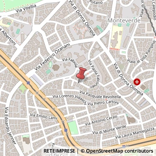 Mappa Via Paola Falconieri, 101, 00152 Roma, Roma (Lazio)