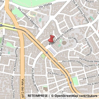 Mappa Via Federico Ozanam, 10, 00152 Roma, Roma (Lazio)