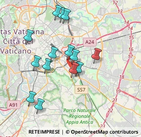 Mappa , 00181 Roma RM, Italia (3.70357)