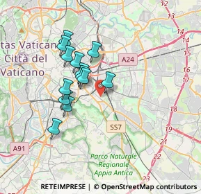 Mappa , 00181 Roma RM, Italia (3.11769)